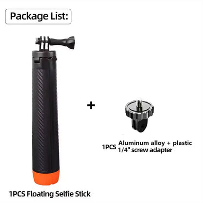 BSLIUFANG underwater buoyancy pole extendable selfie stick tripod suitable for GoPro Insta360 DJI OSMO sports camera accessories