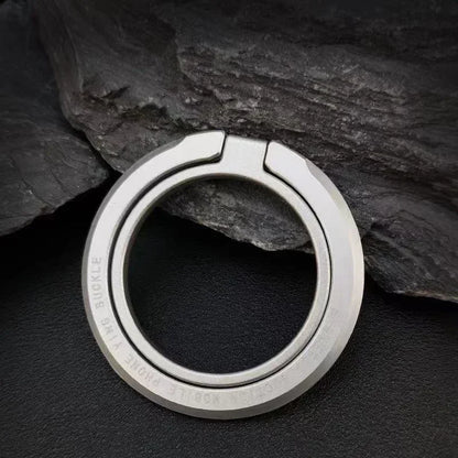 Magnetic Ring IPhone Holder For MagSafe Removable Grip Stand for iPhone Support Portable Mobile Phone Magnet Foldable Bracket