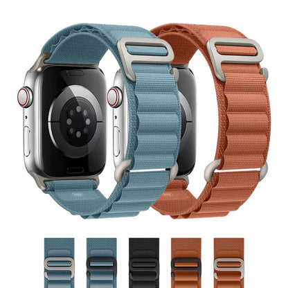 Alpine Loop Strap For Apple Watch Ultra 3 band 49mm Nylon bracelet iwatch series 11 10 42/46mm SE3 40/44mm 7 8 9 45mm 41mm Band