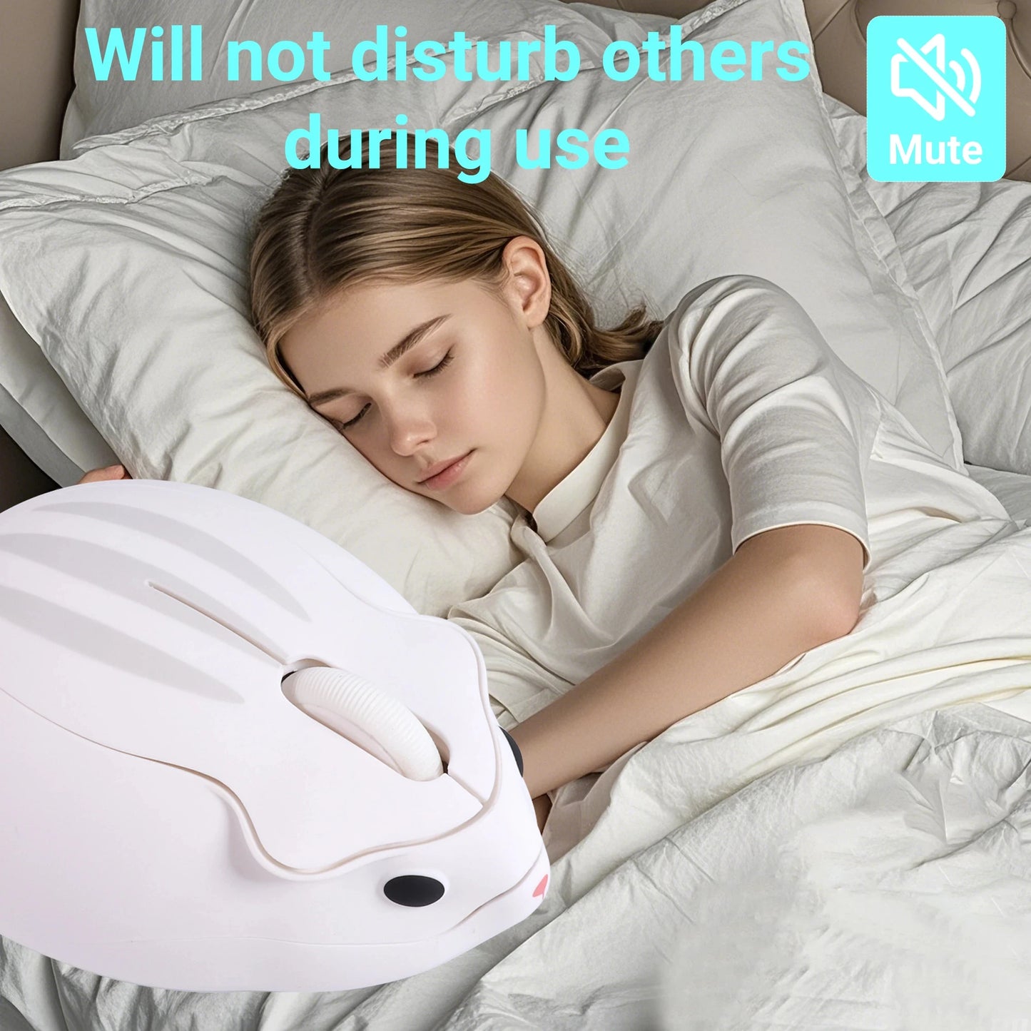 Cute Cartoon Hamster Shape Creative Mouse Bluetooth/2.4G Mini Wireless Mute Ergonomic Optical Mice PC Laptop Desktop Universal