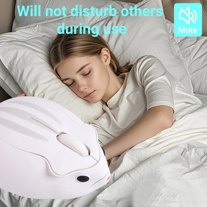 Cute Cartoon Hamster Shape Creative Mouse Bluetooth/2.4G Mini Wireless Mute Ergonomic Optical Mice PC Laptop Desktop Universal