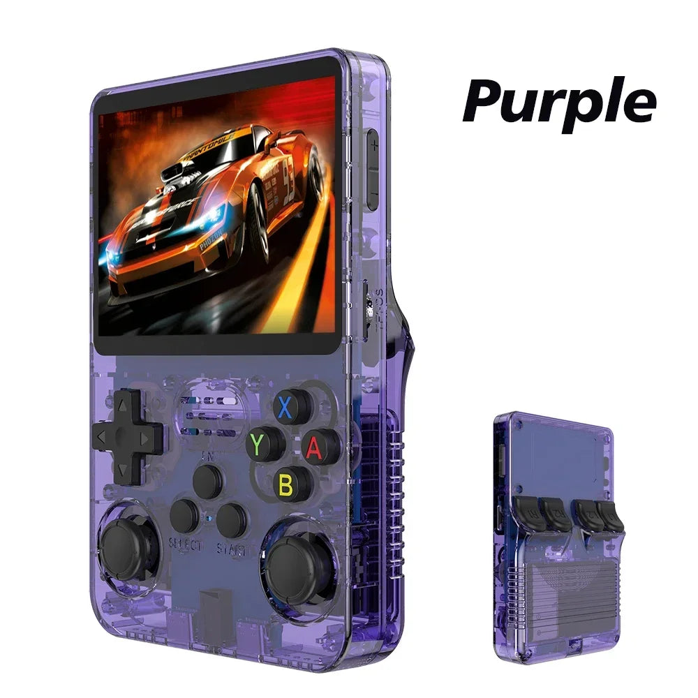 128GB/64GB R36S Retro Handheld Video Game Console Linux System 3.5 Inch IPS Screen Portable Pocket Video Player Games Boy Gift