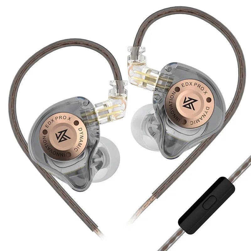 KZ EDX PRO X Dynamic Drive Earphone HIFI Bass Music Earbud Sport Noise Cancelling Headset KZ EDXPROX ZSTX ZSN PRO ZAS EDA ZVX