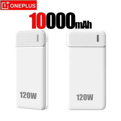 OnePlus 50000mAh 120W Power Bank 20W Portable Fast Charger External Battery PowerBank High Capacity PowerBank For iPhone Samsung