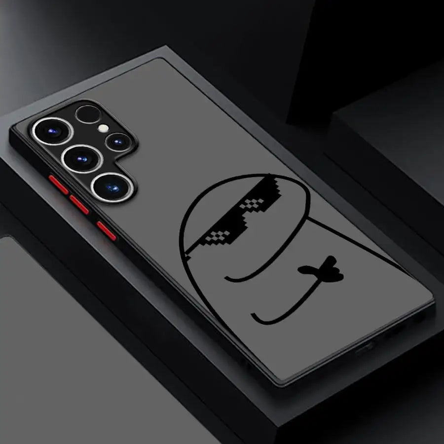 Cartoon Matchman Case for Samsung Galaxy S24 Ultra S23 Plus S25 S22 S21 FE S20 Note 20 S9 S10 Fashion Funda Silicone Phone Cover