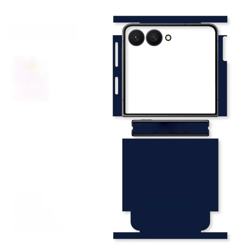 Skin For Samsung Galaxy Z Flip 7 6 5 4 2 Back Film Sticker Full Cover Protective Decal Wrap Side Frame Back Screen Protector