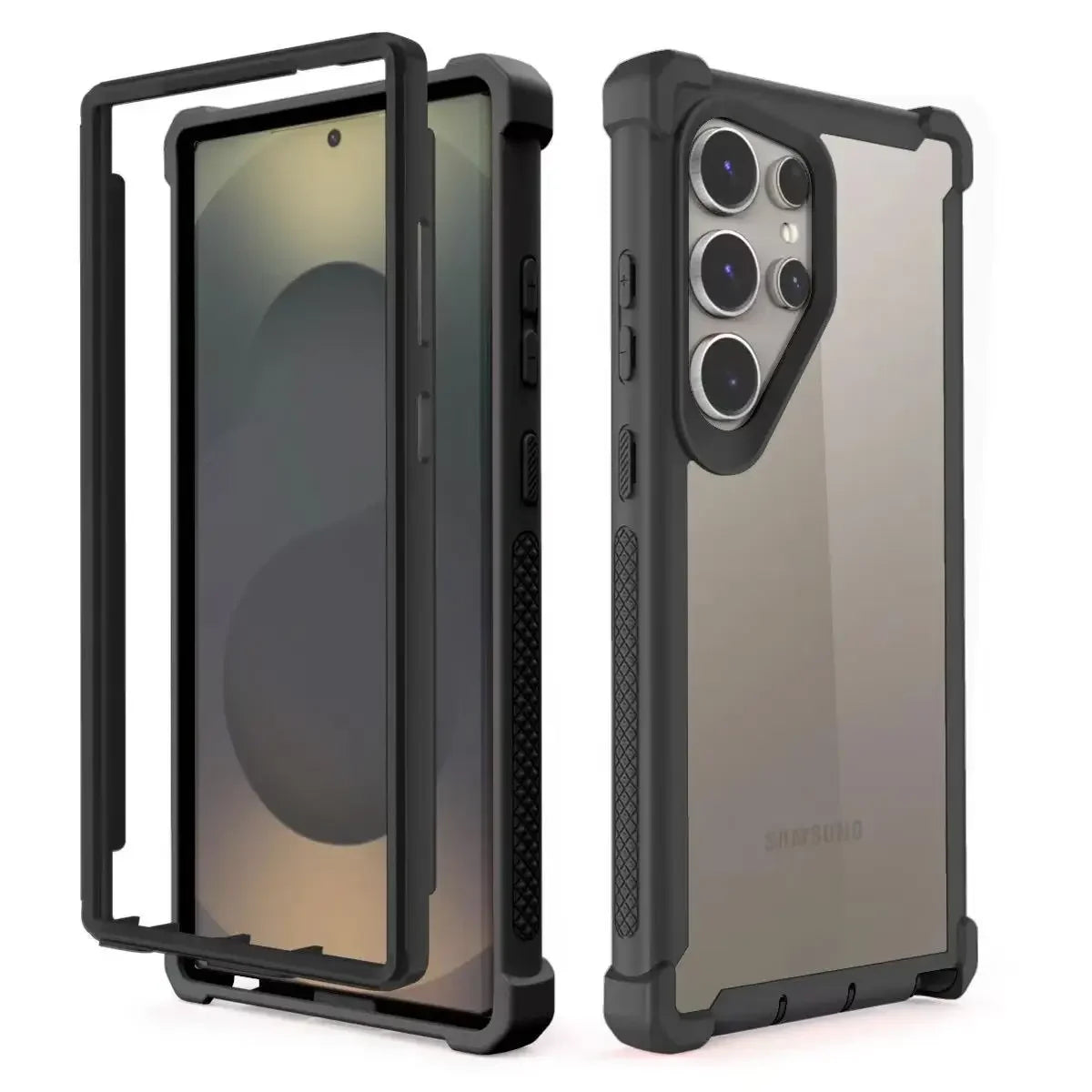 Luxury and sturdy anti drop and shockproof protective case  for Samsung Galaxy S25 S22 S23 S24 Ultra Plus FE A15 A06 A35  cover