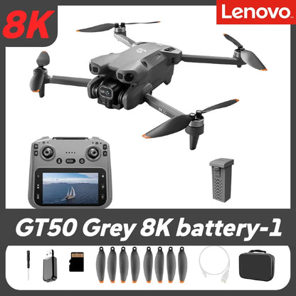 Lenovo Mini RC Drone 8K HD Dual Camera M6 GT8 GT50 GT5  FPV WiFi Quadcopter Obstacle Avoidance Toy Drone