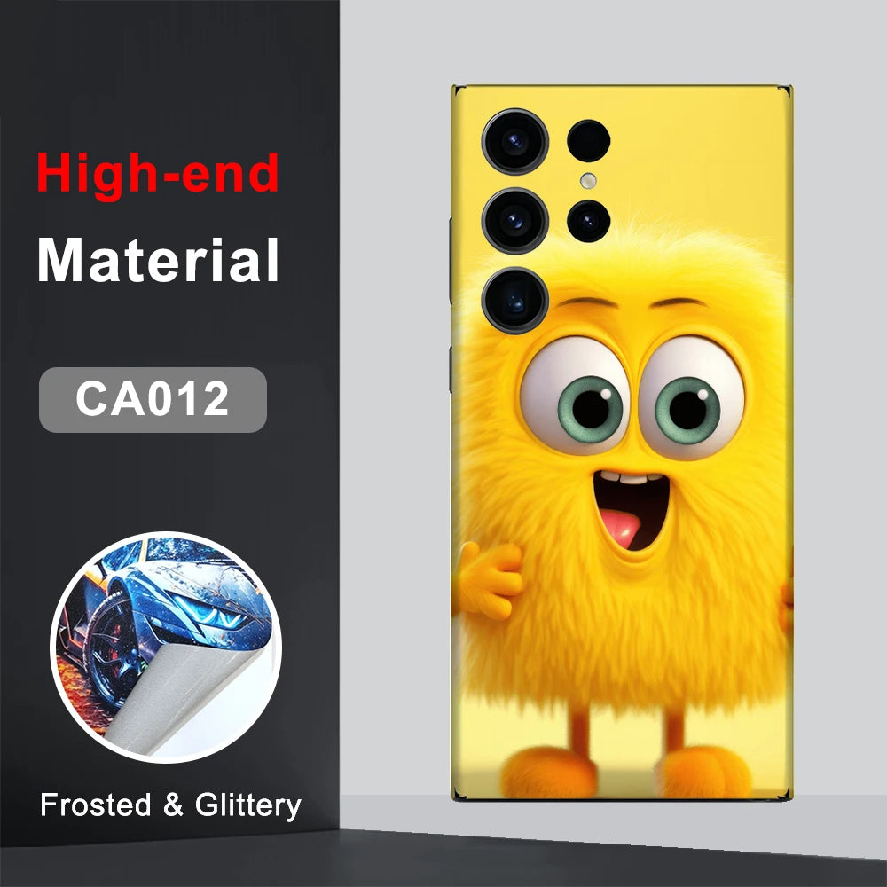 CASEKiTTY Skin For Galaxy S24 Ultra Back Film Samsung S23 Ultra Sticker S22 Plus Protective Decal Wrap Screen Protector No Case