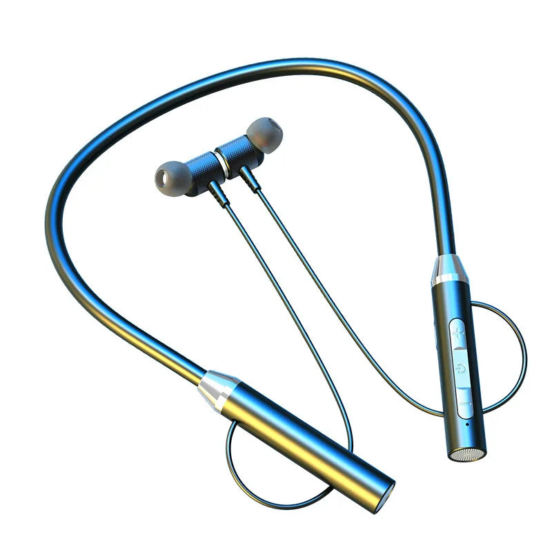 Wireless Bluetooth 5.0 Headphone Neckband Magnetic Earphones Sport Running Earbuds Waterproof Headset With Mic For iPhone Xiaomi