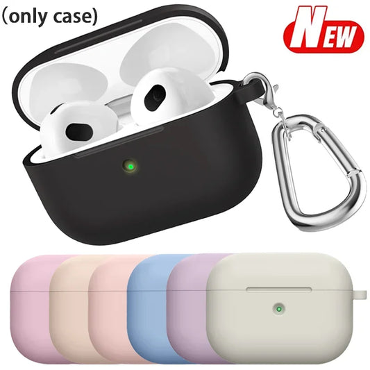 Silicone Earphone Cases For Airpods 4 /2  Airpods 3 Case Headphones Case Protective Case For Apple Airpods Pro 2 Airpods Covers