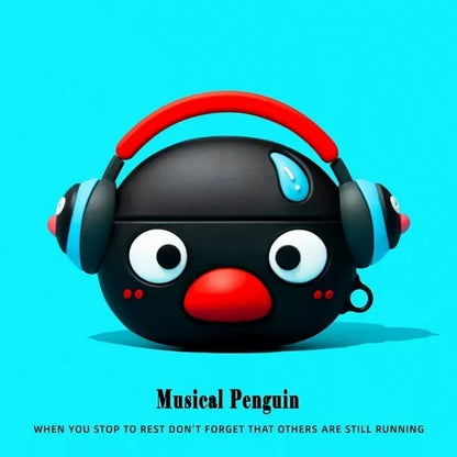 Pokemon Cartoon Case silicone For AirPods 3 Protective sleeve For AirPods Pro 1/2/Pro2 Cover 3D silicone Fall prevention Case