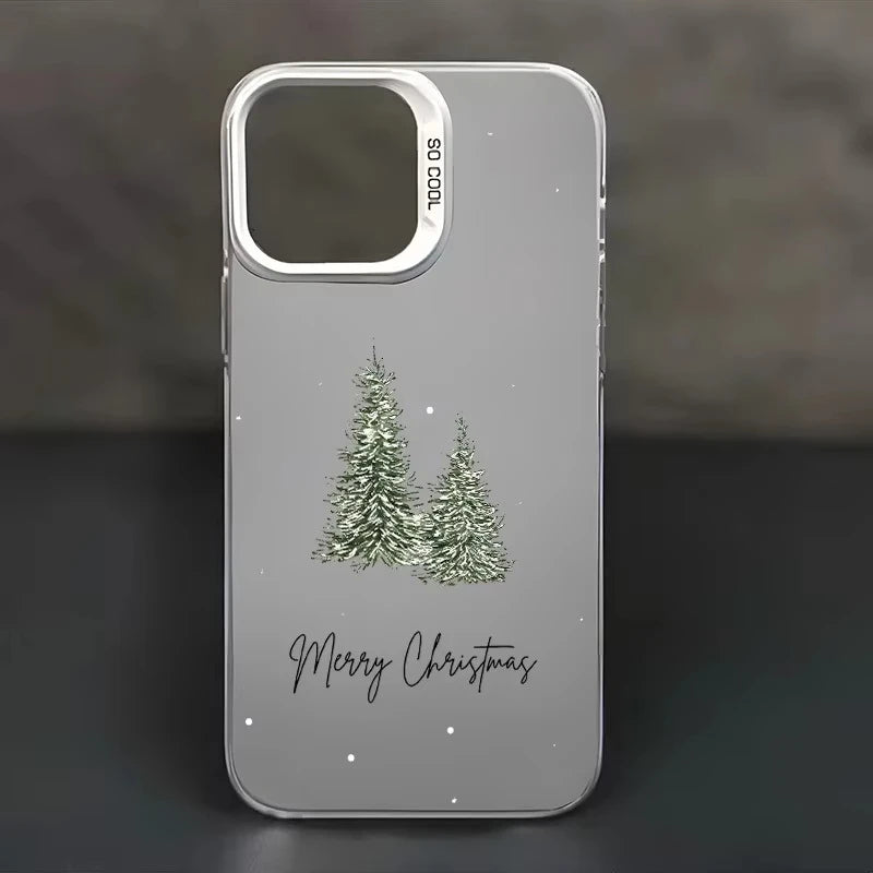 Christmas Tree Aesthetic Autumn Case For Samsung Galaxy A15 A34 A35 A53 A54 A55 S25 Ultra S24 Plus S23 FE S22 S21 S20 Back Cover