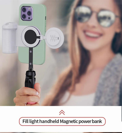 2025 New Smartphone Magnetic Fill Light Mini Selfie Light 3 Modes Adjustable Brightness for Iphone XIAOMI HUAWEI SAMSUNG Phone
