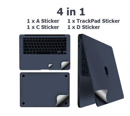 for MacBook 2023 Air 15 A2941 13 M2 A2681 Pro 14 16 M3 sticker protect film Palms Guard Rest Cover+Trackpad /body Protect Skin