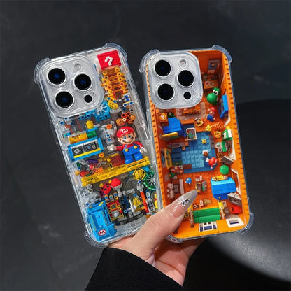 Mario Phone Case For OPPO Reno 13 11 8 12 Pro 13F 12F 7 7Z 8Z 5Z 6Z 8T 5G A78 A58 A38 A15 A16 A17 A3S A5S A54 A3 Pro A3X Funda