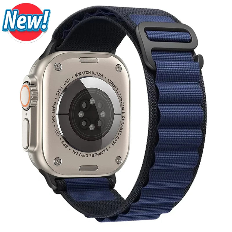 Alpine Loop Strap for Apple watch Ultra 3 2 Band 49mm 45mm 44mm 40mm 41mm 46mm 42mm 44 mm Bracelet iWatch Series 2030 7