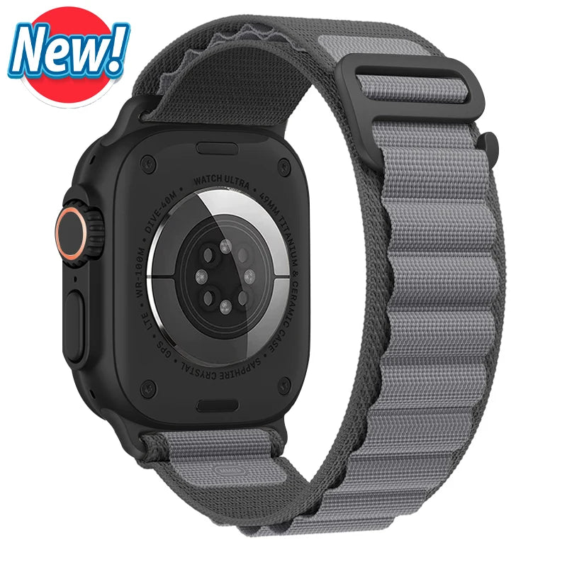 Alpine Loop Strap for Apple watch Ultra 3 2 Band 49mm 45mm 44mm 40mm 41mm 46mm 42mm 44 mm Bracelet iWatch Series 2030 7