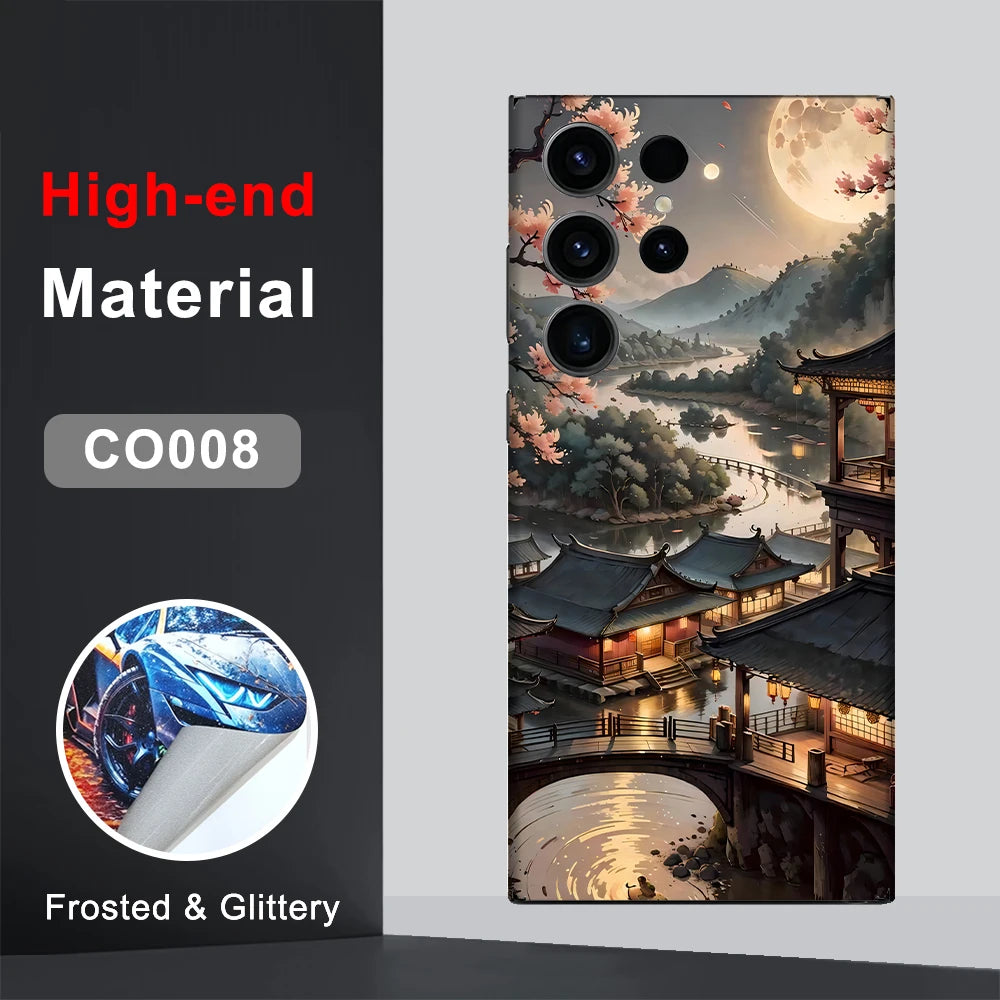 CASEKiTTY Skin For Galaxy S24 Ultra Back Film Samsung S23 Ultra Sticker S22 Plus Protective Decal Wrap Screen Protector No Case