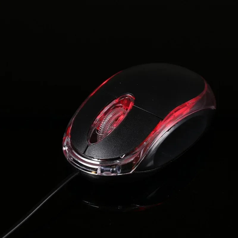 Usb Optical Mouse Mini USB Mouse Wired 1000 DPI Optical LED 2 Buttons Desktop Computer Notebook Universal Mouse office Home
