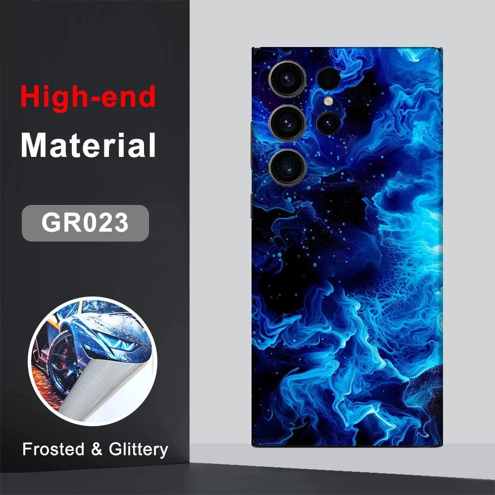 CASEKiTTY Skin For Galaxy S24 Ultra Back Film Samsung S23 Ultra Sticker S22 Plus Protective Decal Wrap Screen Protector No Case