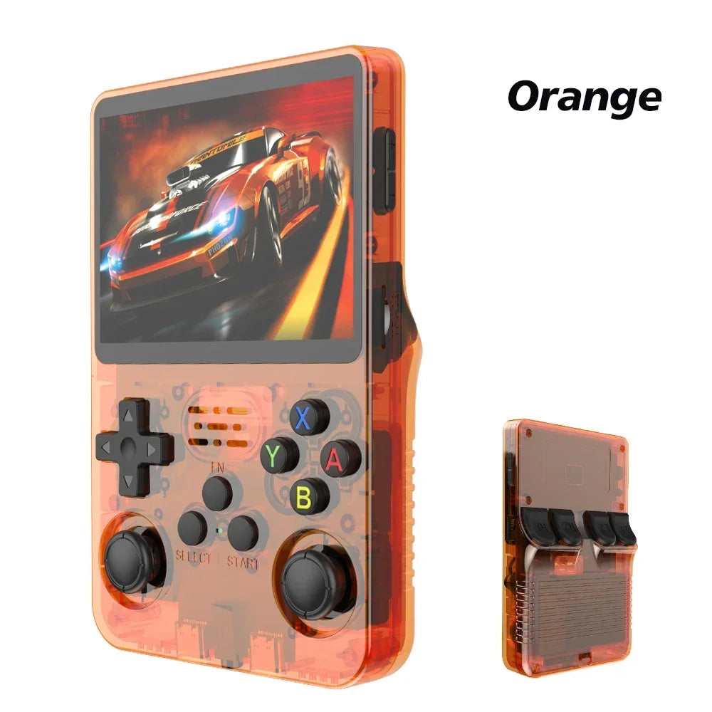 128GB/64GB R36S Retro Handheld Video Game Console Linux System 3.5 Inch IPS Screen Portable Pocket Video Player Games Boy Gift