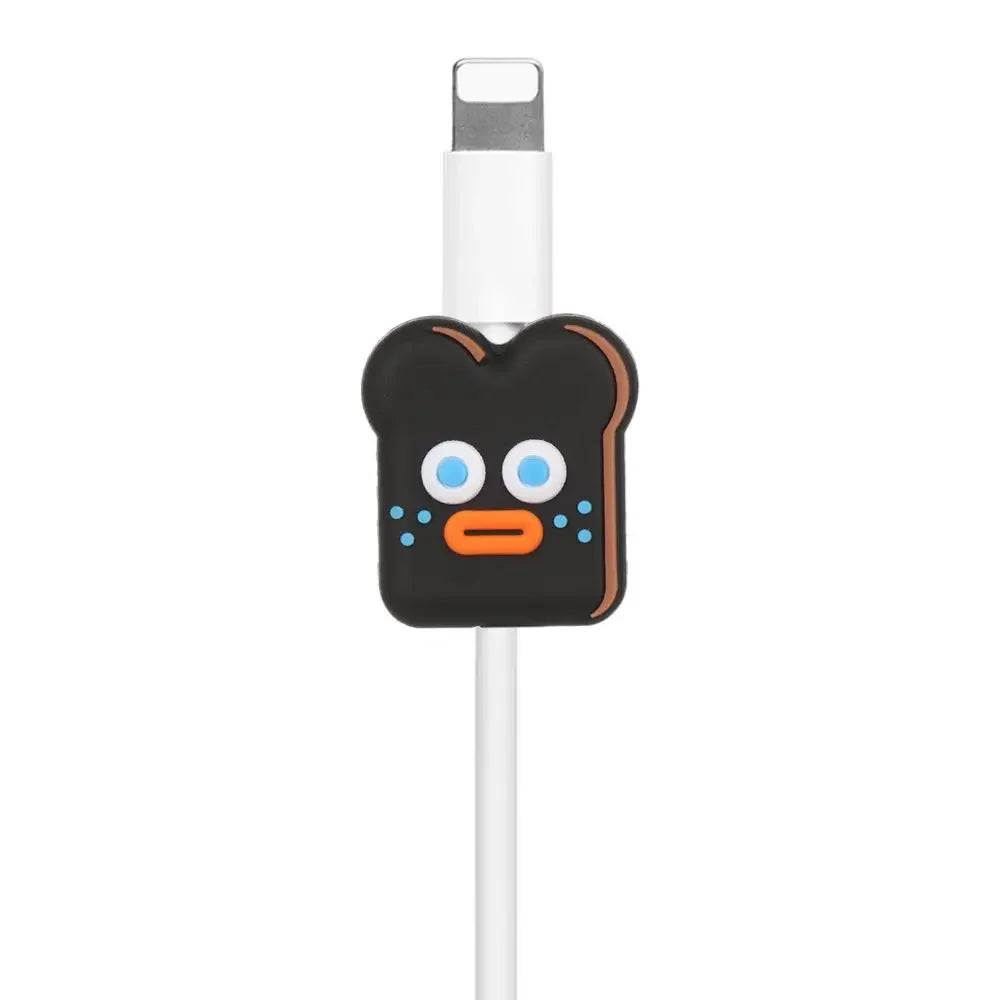 New Cartoon Cable Winder Cover Protective Case USB Charging Cable Cover Wire Cord Protectors Data Line Protector