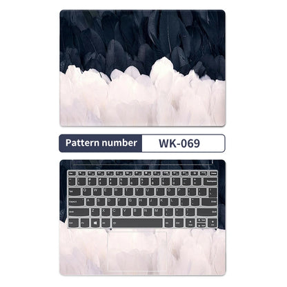 DIY Marble Cover Laptop Skins Vinyl Stickers 13"14"15.6"17.3"PVC Film Waterproof Skin Decorate Decal for Macbook/Lenovo/HP/Acer