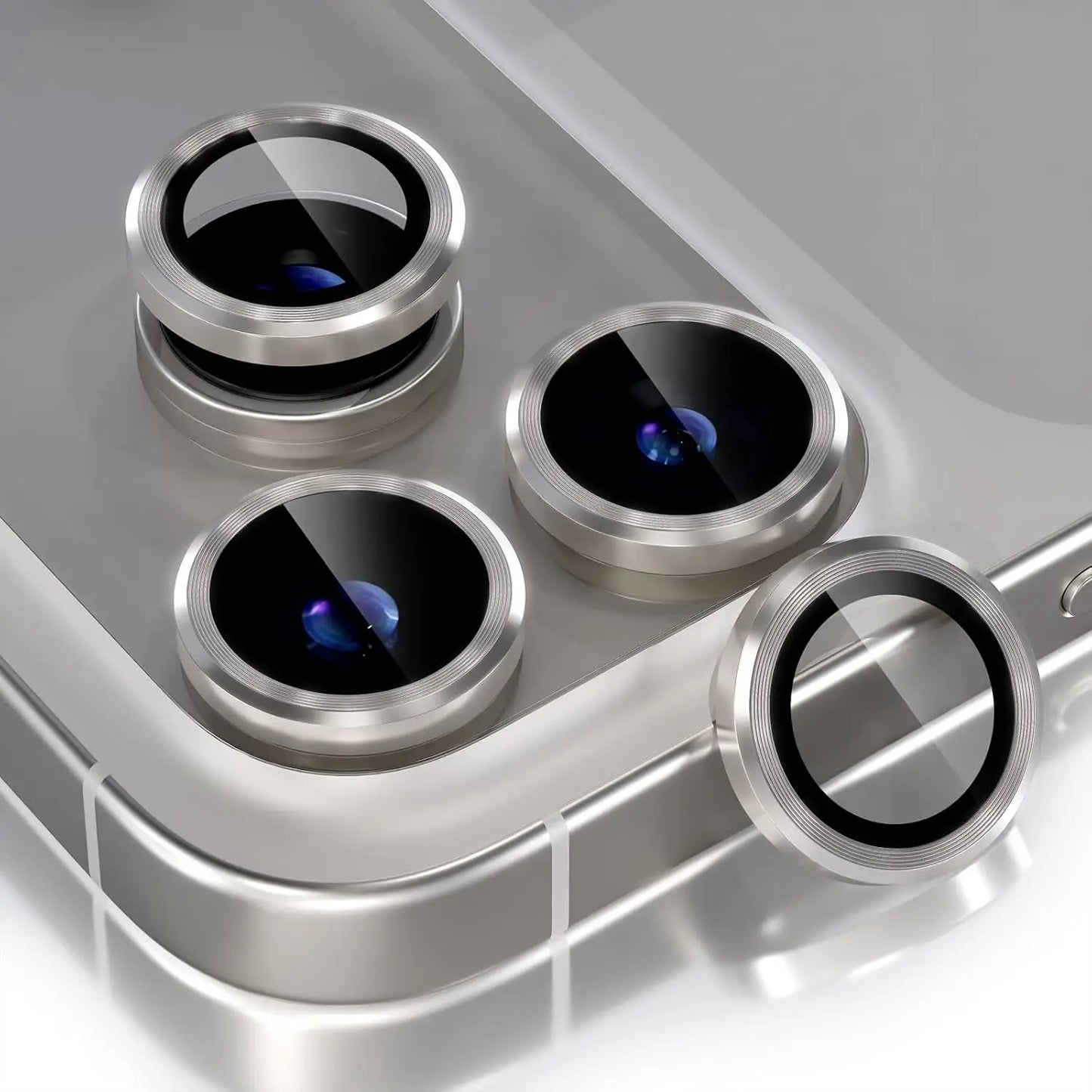 Bling Glitter Diamond Metal Frame Camera Protector For IPhone 18 Pro Max 17 Pro 17 Alloy Lens Tempered Glass Film Ring Cover Cap