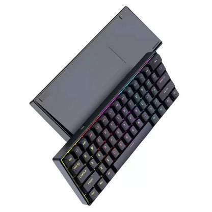 2026 New USB Gaming Mechanical Mini Keyboard Red Switch RGB Backlit 61 Keys Wired Feel for Game/Office