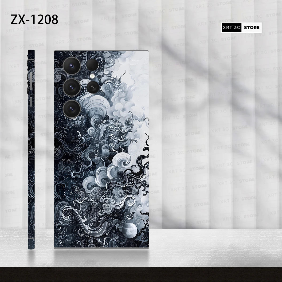 3m Colorful Decal Skin for Samsung S25 S23 Ultra S24 5G Back Screen Protector Film Cover 3M Wrap Modify Sticker