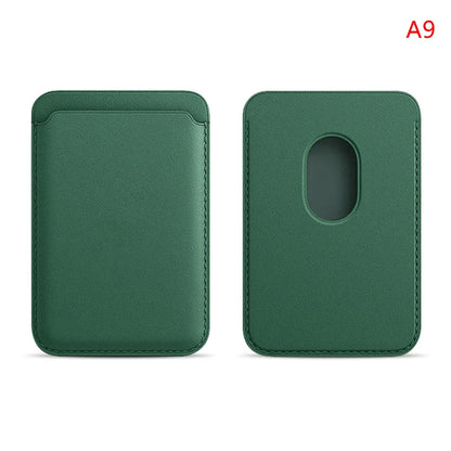 Luxury For Magsafe Magnetic Leather Wallet Case For iPhone 13 17 16 14 Pro Max 15Pro S25 Card Holder Phone Bag Cover Accessories