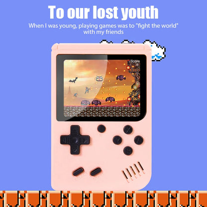 8-Bit Video Game Console 3.0 Inch LCD Retro Portable Mini Game Player Built-in 400 games AV Handheld Game Console For Kids Gift