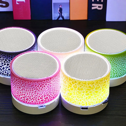 Wireless Bluetooth Speaker Mini PC Loudspeaker Crack LED SD Card USB Subwoofer Portable Music Sound Column For Desktop Computer