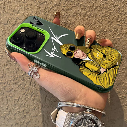 Senior V-VrunkS Matte Hard Case for iPhone 15 16 13 14 12 11 Pro Max XS X XR 8 7 Plus SE 2020 Shockproof Plating Bumper Cover
