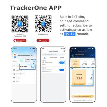 4G LTE GPS Tracker for Vehicles Car Motorcycle Unlimited Distance Tracking Device with Affordable Subscription