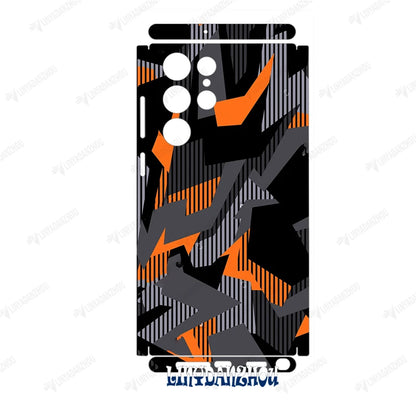 Colorful Decal Skin for Samsung Galaxy S24 S23 S25 Ultra A54 A52 A52S 5G Back Screen Protector Cover  Wrap Sticker