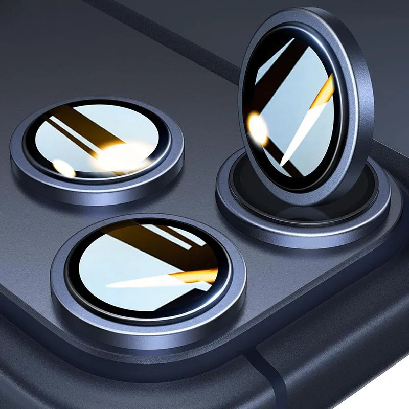 Aluminium Alloy Tempered Glass For Apple iPhone 17 Pro Max Lens Film Cover Protection Camera Lens Protector for iPhone 17 Pro