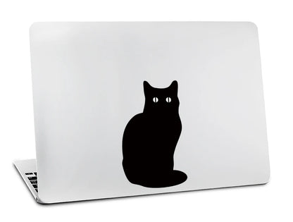 Vinyl Sticker for apple macbook air 11 13 inches for Mac Pro Retina 13 15 Skins cover Glow Black decal Cat Monkey wolf Touch