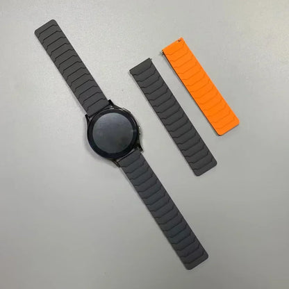 20/22mm Magnetic Strap For Huami AMAZFIT BIP 6 5 UNITY Silicone Loop Band GTR 4/3/3 Pro 2e GTS 4 mini 3 BALANCE Sports Watchband