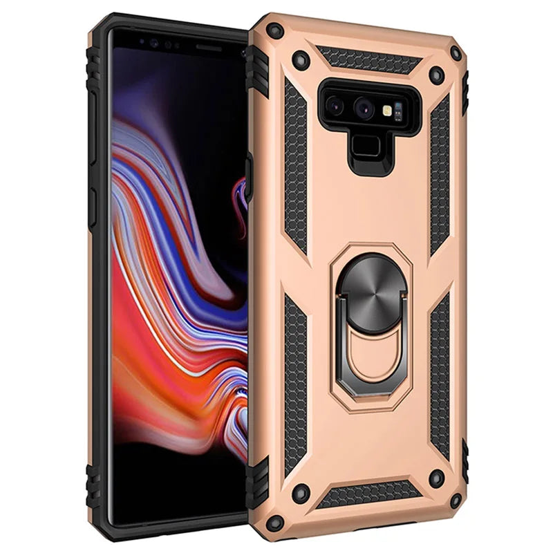 Sergeant Armor Phone Case For Samsung Note 9 8 10 5G Shockproof Kickstand Protective Cover Back Case for Galaxy Note10 Plus Caso