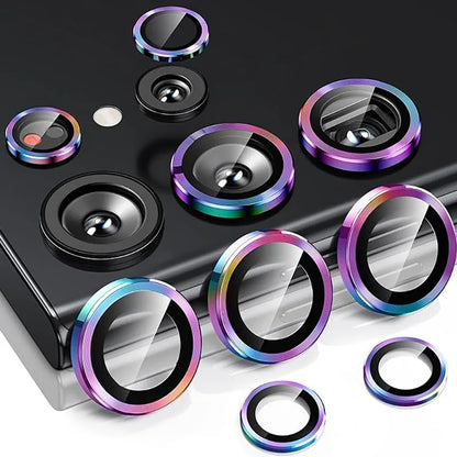 Metal Lens Ring Glass For Samsung Galaxy S26 S25 S24 S22 S23 Ultra Plus Camera Protector Cover For Samsung S26 Ultra Accessories