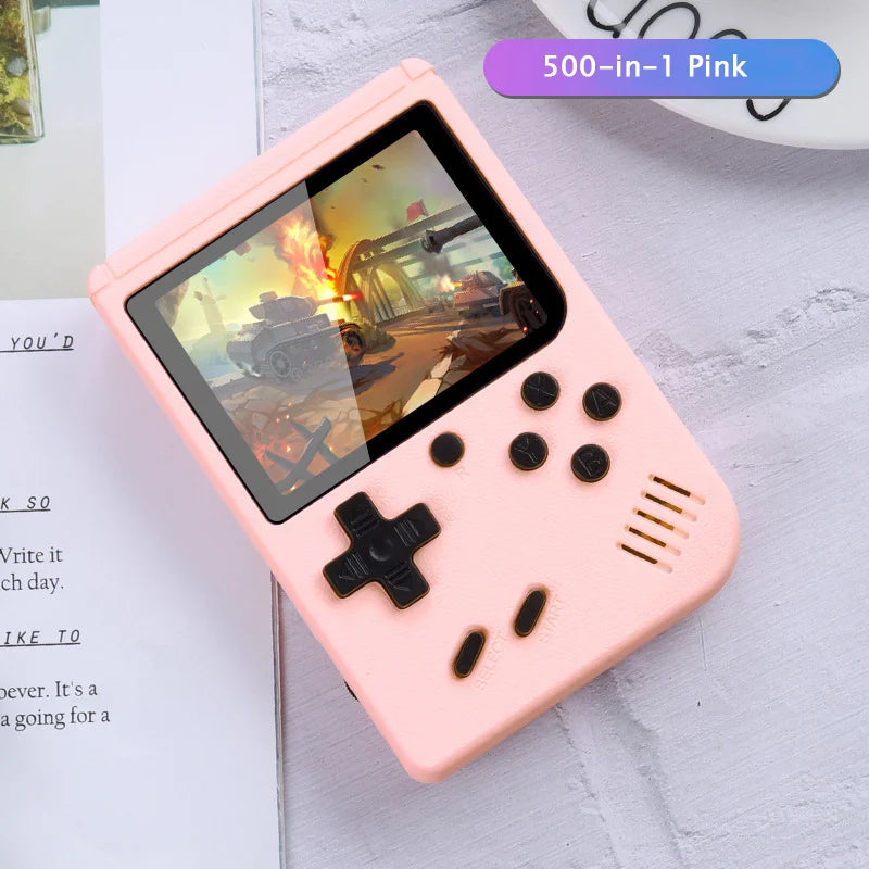 8-Bit Video Game Console 3.0 Inch LCD Retro Portable Mini Game Player Built-in 400 games AV Handheld Game Console For Kids Gift