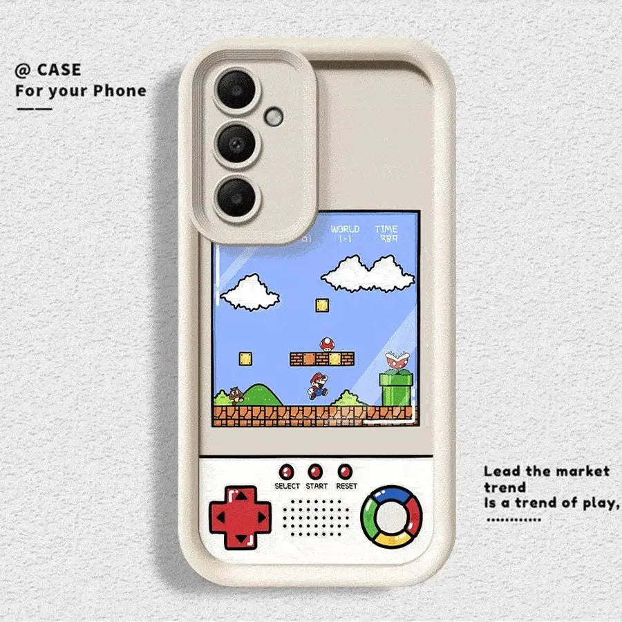 Super M-Marios Bros Phone Case for Galaxy A12 A13 A14 4G 5G A13 A22 A16 5G A23 4G 5G A24 4G A32 4G 5G A33 5G A34 5G Matte