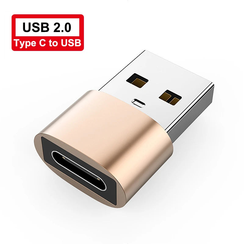 NNBILI USB 3.0 To Type C Adapter OTG To USB C USB-A To Micro USB Type-C Female Connector For HUAWEI Samsung Xiaomi POCO Adapters