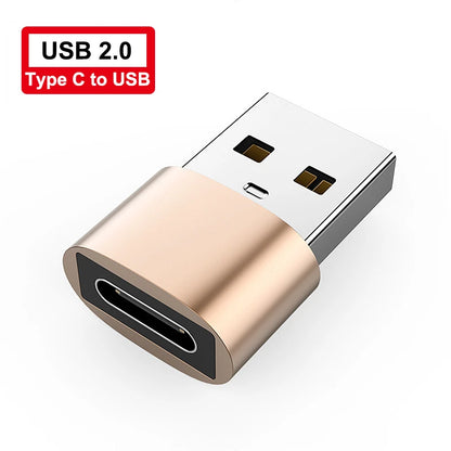 NNBILI USB 3.0 To Type C Adapter OTG To USB C USB-A To Micro USB Type-C Female Connector For HUAWEI Samsung Xiaomi POCO Adapters