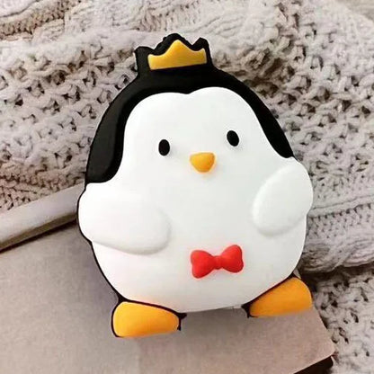 Penguin Cartoon Cable Protector Cute Charger Protector Cable Winder Organizer Data Line Cord Protective Cover For iPhone