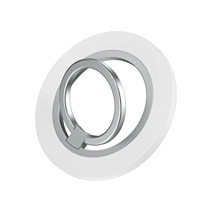 Stand For Tablet Magnetic 2 Sections Simplicity Rotation Ring Phone Handphone Popsocket Magsafe Ipad Holder Double Side Silicone