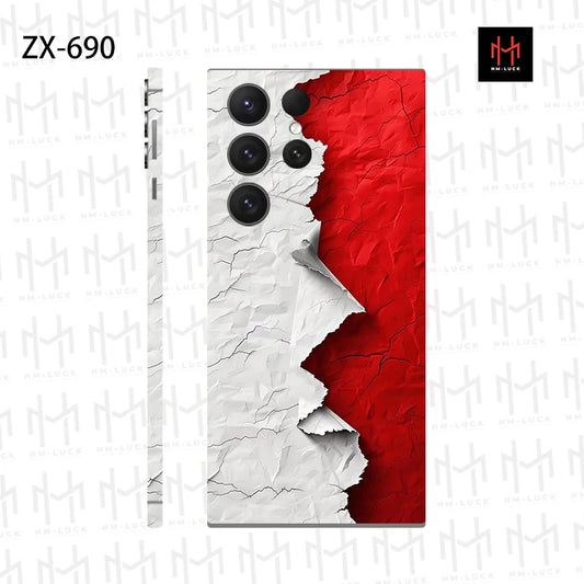 Skin Wrap Sticker New Design For Galaxy S25 S24 S23 S26ULTRA Full Decal cover all devise back skin and side sticker