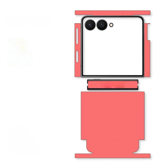 Skin For Samsung Galaxy Z Flip 7 6 5 4 2 Back Film Sticker Full Cover Protective Decal Wrap Side Frame Back Screen Protector
